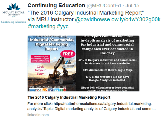 Calgary Marketing
